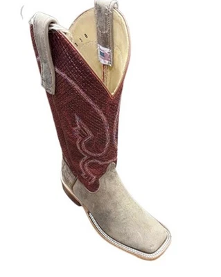 Bota Anderson Bean Sand Angry Elk Red Chex para mujer suela híbrida hecha en EE. UU. - 334283 Foto 1 de 4