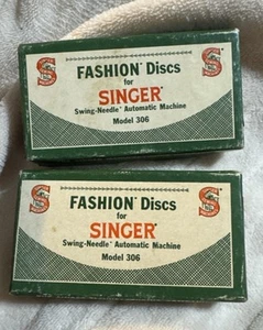 SINGER FASHION DISCO MODELO 306 2 Cajas - Imagen 1 de 5