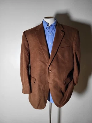 Ralph Lauren 48R Silk Wool Cashmere Fleece Tweed Vicuna-brown Blazer Jacket Coat - Image 1 of 4