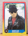 Vintage Back To The Future Ii Trading Card - Marty In Disguise!