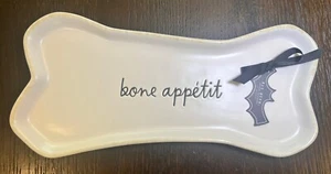 Rae Dunn Bone Appetit Knochen Serviertablett - Bild 1 von 9