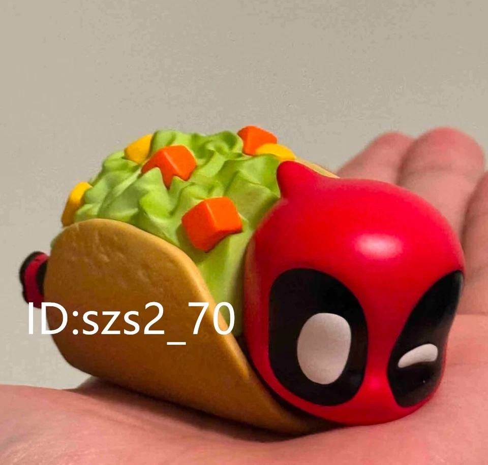 Taco - Auténtico POP MART Marvel Deadpool Mini Figura Kawaii Lindo Juguete Regalo Foto 1 de 1