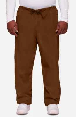 Pantalones Médicos Cherokee WorkWear Unisex L Marrón Chocolate Cordón Carga-4100 Foto 1 de 4