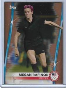 Tarjeta de bronce Megan Rapinoe 2020 Topps Olympics #20 Fútbol de EE. UU. 2021 ~ QTY - Imagen 1 de 2