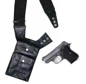 Echtleder Herren Achseltasche versteckte Reise Waffen Utility Tasche - Bild 1 von 17