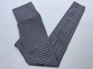 Alo Yoga Moto Leggings Damen Größe Small High-Waist grau - Bild 1 von 19