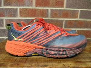 Hoka One One Para Hombres Speedgoat 4 1106525 FPBL Rojo Zapatos para Correr Tenis Talla 12 - Imagen 1 de 16
