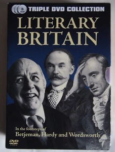 LITERARY BRITAIN / BETJEMAN HARDY and WORDSWORTH / 3 DVD BOX SET - Imagen 1 de 7