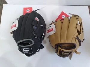 3× Franklin Sports Ready To Play 8.5" Tee Ball Glove Right Hand Throw. Free Ship - Picture 1 of 4