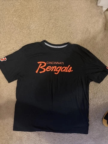 Nike NFL Cincinnati Bengals Men’s Size XL Black Nike Athletic Football T-Shirt Cover