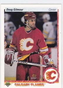 1990/91 UD..DOUG GILMOUR..CARD # 271..FLAMES..FREE COMBINED SHIP - Picture 1 of 1