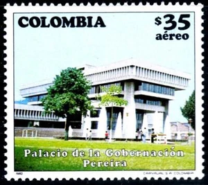 π COLOMBIA 1982 GOVERNMENT BUILDING SC#C728 MNH ARCHITECTURE πΈπΈ - Picture 1 of 1