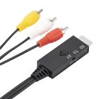 Adapter HDMI to AV Adapter Audio Converter VCR For PS One For PS2 HDMI Converter