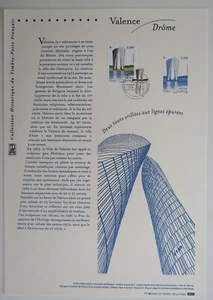 Document Philatélique 1er Jour : 12 2013 - Valence Drôme Les 2 tours vrillées - Picture 1 of 1