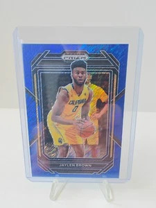 JAYLEN BROWN 2023 PANINI DRAFT PICKS BLUE SHIMMER PRIZM /19 #67 - Picture 1 of 2