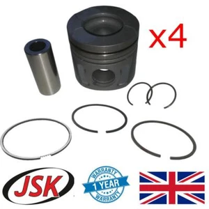 Pistons, Pins & Rings Set STD for 69.6mm Bore Vauxhall 1.3 CDTI Fiat 1.3 Diesel - Picture 1 of 1