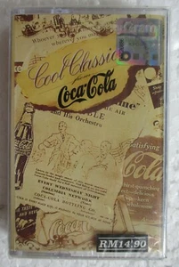 Coke is Music Cool Classic From Coca-Cola Rare Malaysia Cassette New Sealed - Picture 1 of 3