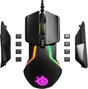 SteelSeries Rival 600 Gaming Mouse -12,000 CPI TrueMove3+ Dual Optical Sensor - Picture 1 of 6