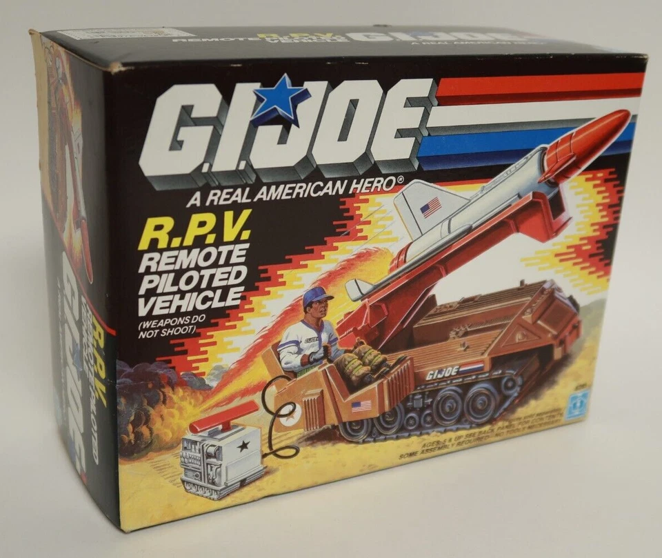 Gi Joe Remote Piloted Vehicle Hasbro 1988 R P V