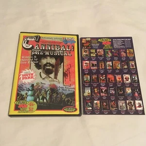 Cannibal the Musical (DVD, 1996) With Insert Order Sheet - Picture 1 of 5
