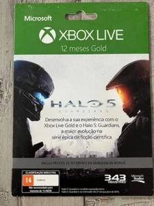 XBOX LIVE GOLD Membership - 12 MONTHS Brazil? Halo 5 See Description - Picture 1 of 3