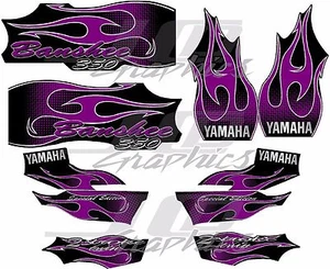 yamaha banshee full graphics kit 2006 THICK AND HIGH GLOSS - Bild 1 von 1