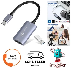 USB HDMI auf USB-C Capture Card, 4K 1080P60 für Gaming & Live Streaming - Bild 1 von 1