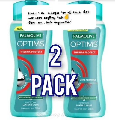 Shampoo Protection Thermal 2 en 1 com Keratina Palmolive Thermal Protect - Image 1 of 4