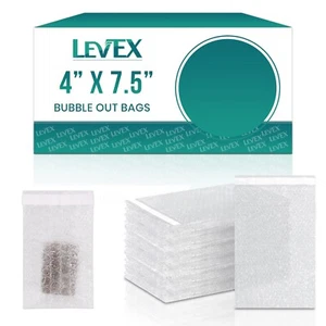 Bubble Out Bags Protective Wrap Bubble Pouches 4x5.5 4x7.5 6x8.5 8x11.5 12x15.5 - Picture 1 of 35