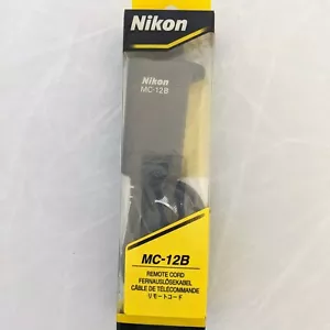 Scheda remota Nikon MC-12B, cavo di sgancio otturatore Nikon per fotocamera - Foto 1 di 7