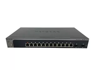 Netgear ProSafe 12-Port Gigabit L2+ Desktop Managed Switch M4100-D12G - Picture 1 of 16