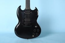 2000 Gibson SG Morte Gothic Goth Guitar Ebony Electric Guitar Limited Edition for sale