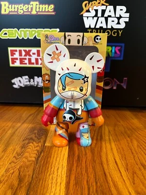 RARO SIMONE LEGNO TOKIDOKI QEE COLECCIONES SAHARA BEAR BLANCO Edición Limitada Foto 1 de 4