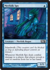 1x Merfolk Spy - Foil MTG Magic 2014 (M14) NM Magic Foil