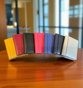 Golunski Leather RFID 16 Slot Credit Card Holder Solid Colour Women Unisex 889 - Picture 1 of 46