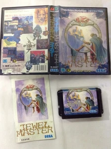 Jewel Master Sega Mega Drive Cartridge CIB Boxed Tested Japan - Picture 1 of 3