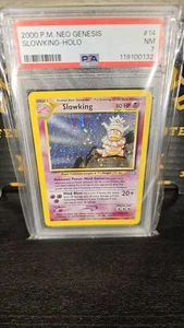 Slowking 14/111 Neo Genesis Holo Pokemon Karte 🔥 PSA 7 #119100132 Preisvorschlag machen! 🔥 - Bild 1 von 10