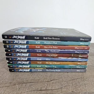 Jack Sparrow Books Pirates of the Caribbean Rob Kidd Paperback Books Lot Of 9 - Picture 1 of 3