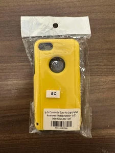 Yellow Commuter Case For iPhone 5C Cover Brand New 9E - Picture 1 of 3