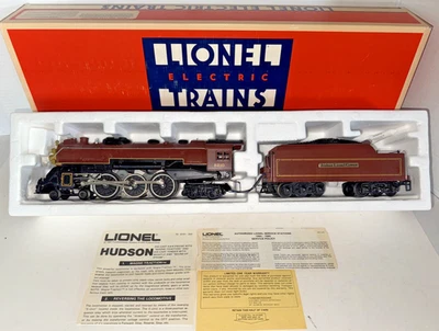 LIONEL O-GAUGE 6-8210 JOSHUA LIONEL COWEN 4-6-4 HUDSON STEAM LOCO & TENDER - Image 1 of 4