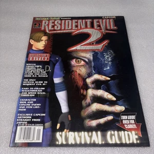 Resident Evil 2 1997 Gamefan Bücher Strategy Guide Capcom Claire Leon Top - Bild 1 von 10