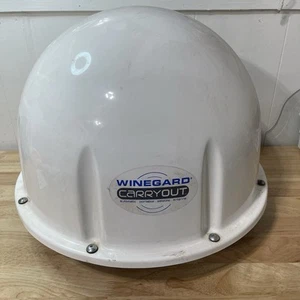 Winegard Carryout White Automatic Portable Satellite TV Antenna (Used) - Picture 1 of 13