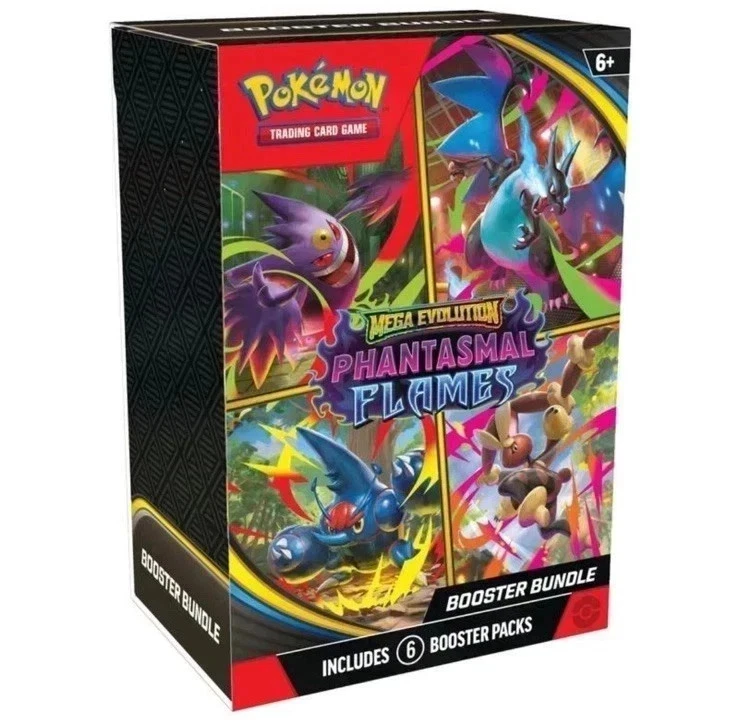 Pokemon TCG: Phantasmal Flames Factory Sealed Booster Bundle Box PRESELL 11/14 - Image 1 of 1