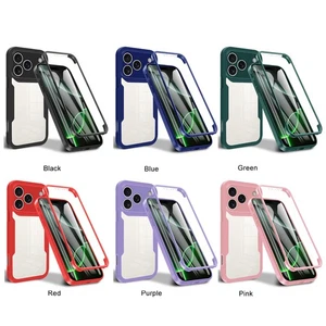 Rugged Protective Case ，For iPhone 12-17 Series Shockproof Military* - Picture 1 of 13