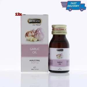 12x Aceite de Ajo Hemani Aceite Esencial de Hierbas 30 ml 100% Natural Envío Rápido - Imagen 1 de 1