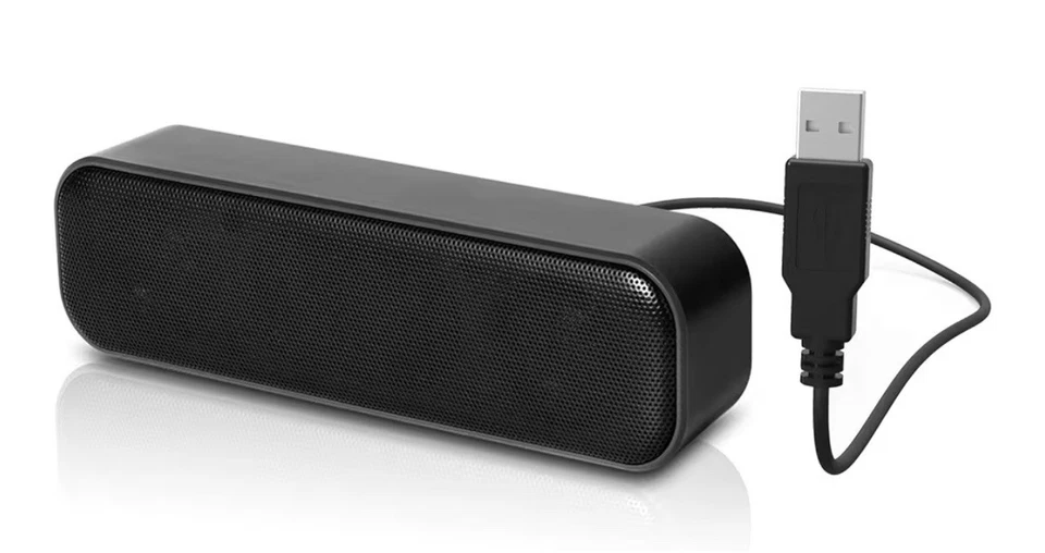 LIELONGREN Update USB Computer /Laptop Speaker with Stereo Sound & Enhanced Bass - Image 1 of 4