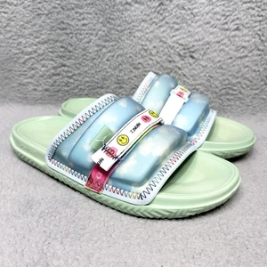 Jordan Super Play J Balvin Herren Größe 12 Pantoletten Sandalen blau neuwertig Schaumstoff - Bild 1 von 11