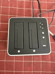 OWC Drive Dock USB 3.0 Dual Drive Bay OWCTB2U3DRVDCK. PARTS ONLY. - Picture 1 of 3