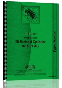 Catálogo manual de piezas de tractor Oliver 90 99 4 cilindros - Imagen 1 de 4
