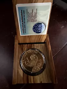 ISRAEL 58TH INDEPENDENCE DAY "WE LOVE OUR LAND" OFFICIAL 50MM BRONZE MEDAL RARE! - Picture 1 of 18
